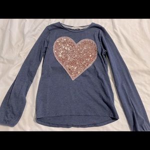 Girls Size 8-10 Long Sleeve Shirt
